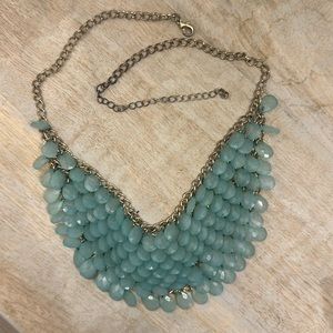 Turquoise statement necklace